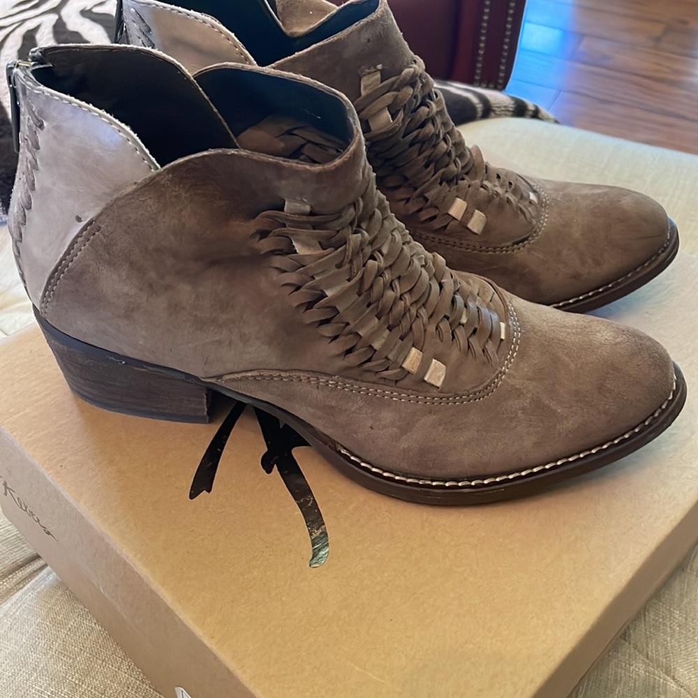 Rebels Brown Booties - image 3